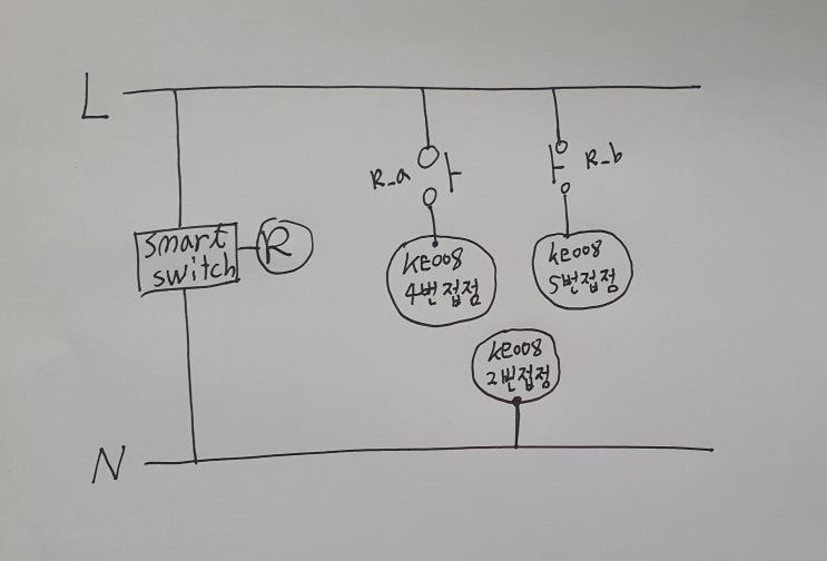 전동볼밸브 원격 회로도